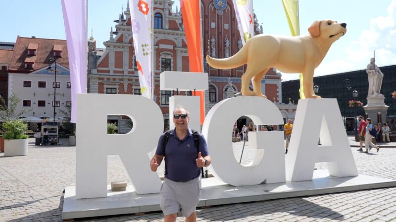 Patrick In Riga Latvia Large