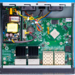 QNAP QSW M3216R 8S8T Internal Overview No Heatsink