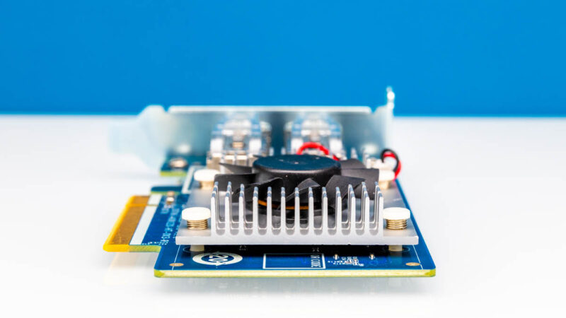 QNAP QXG 25G2SF CX6 Rear 2