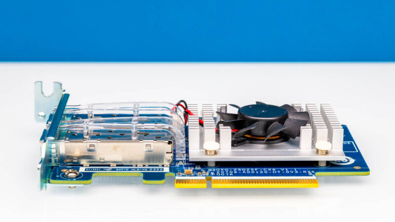 QNAP QXG 25G2SF CX6 Side 1