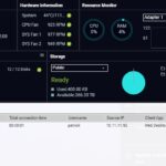 QNAP TS H1290FX Dashboard 1