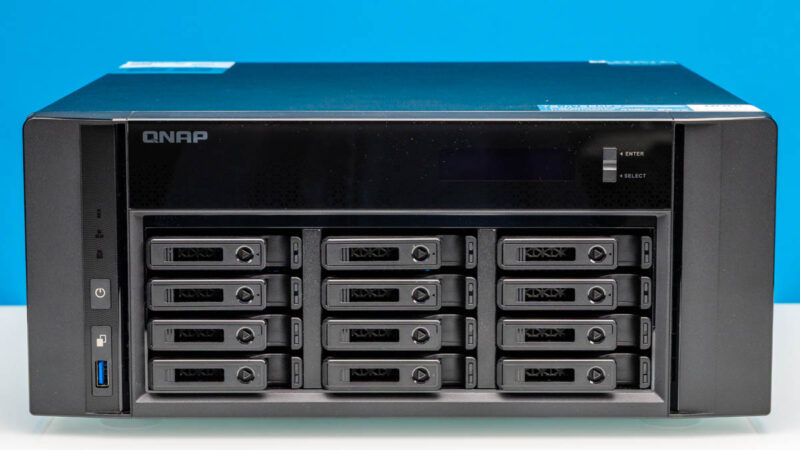 QNAP TS H1290FX Front 1