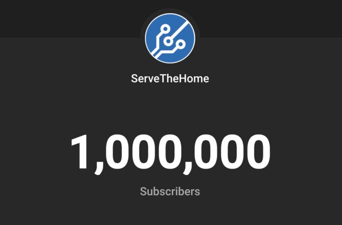 STH YouTube 1 Million Subscriber Screenshot