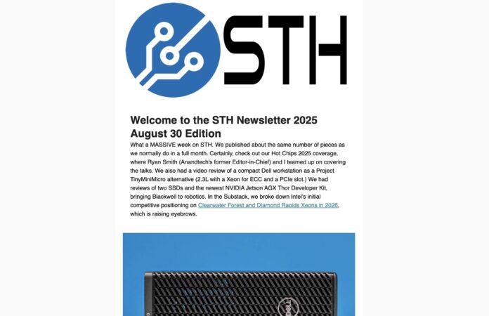 STH Newsletter 2025 08 30