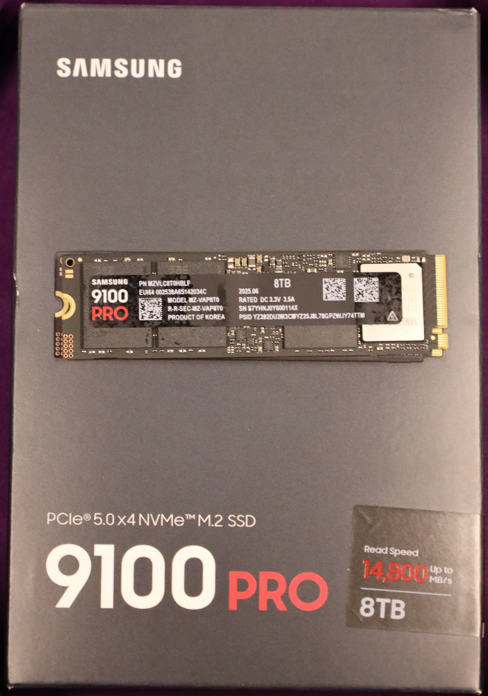 Samsung 9100 PRO 8TB Box