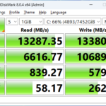 Samsung 9100 PRO 8TB CrystalDiskMark 1GB