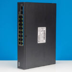 Vimin VM S251602P 16 Port 2.5G PoE Switch With 2x 10G SFP+ Front Angled 3