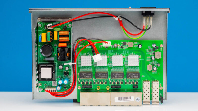 Vimin VM S251602P 16 Port 2.5G PoE Switch With 2x 10G SFP+ Inside 8