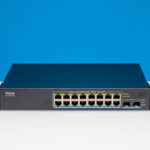 Vimin VM S251602P 16 Port 2.5G PoE Switch With 2x 10G SFP+ Rack Ears 1