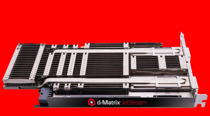 The New d-Matrix JetStream 400G Ethernet Card for Data Center Scale AI Inference D Matrix JetStream Cover