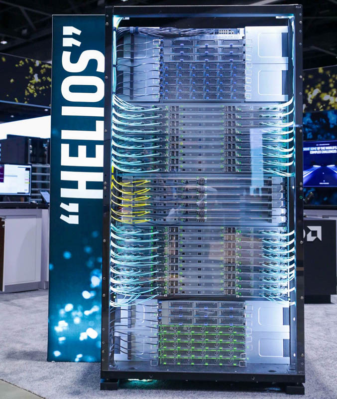 AMD Helios Rack at OCP Summit 2025