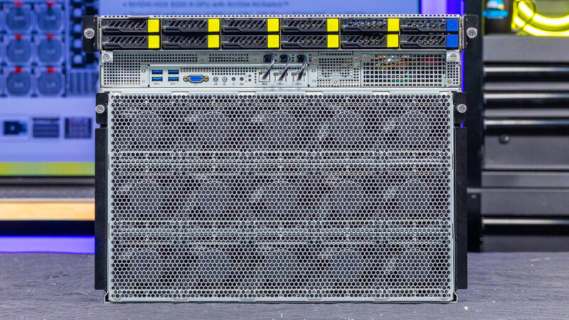 ASRock Rack 8U8X GNR2 SYN B200 Front 2