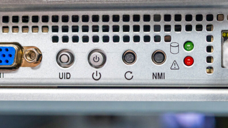 ASRock Rack 8U8X GNR2 SYN B200 Front IO Ports 3