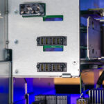 ASRock Rack 8U8X GNR2 SYN B200 Inside GPU Drive Bay 3