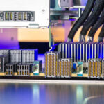 ASRock Rack 8U8X GNR2 SYN B200 Inside GPU Drive Bay 4