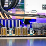 ASRock Rack 8U8X GNR2 SYN B200 Inside GPU Drive Bay 5