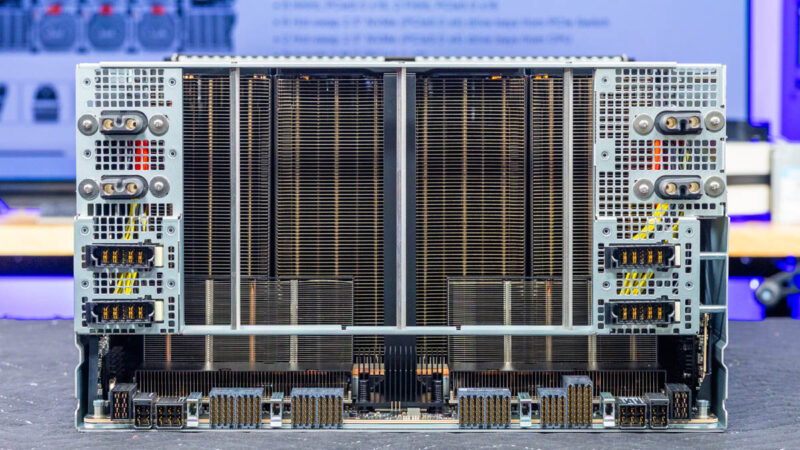 ASRock Rack 8U8X GNR2 SYN B200 Rear GPU Drive Bay 1