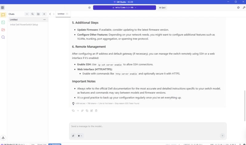 Beelink GTR9 Pro Meta Llama 3.3 70B 4.89tps