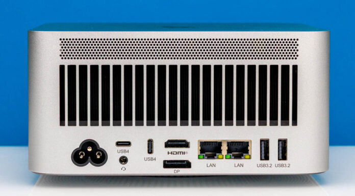 Beelink GTR9 Pro Review AMD Ryzen AI Max 395 System with 128GB and dual 10GbE Beelink GTR9 Pro Rear 1