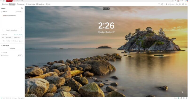 GL.iNet Comet KVM Paste Clipboard