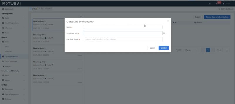 Kaytus MotusAI Data Sync