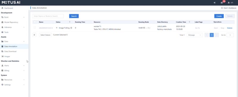 Kaytus MotusAI General User Data Annotation