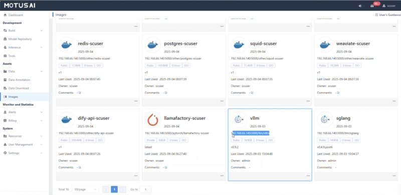 Kaytus MotusAI Group Admin Images