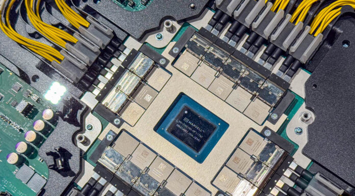 Marvell TX9190 Liquid-Cooled CPO Switch at OCP 2025 Marvell TX9190 Switch At OCP 2025 7