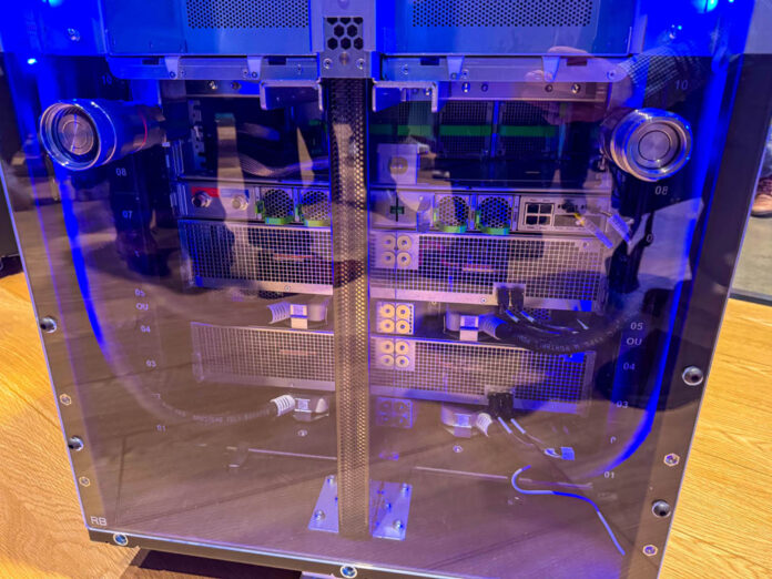 Meta IcePack Liquid-Cooled Networking Rack from OCP 2025 - ServeTheHome