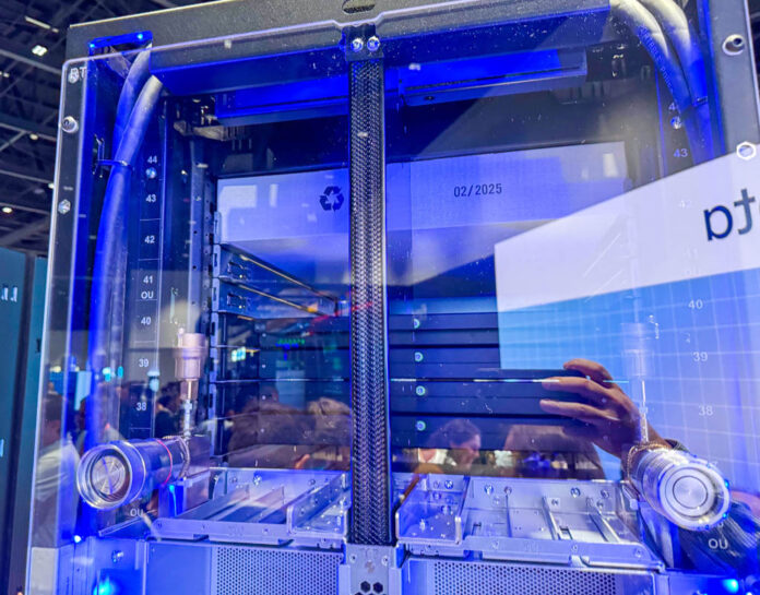 Meta IcePack Liquid-Cooled Networking Rack from OCP 2025 - ServeTheHome