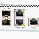 MikroTik CRS812 8DS 2DQ 2DDQ 10G MGMT Port 1