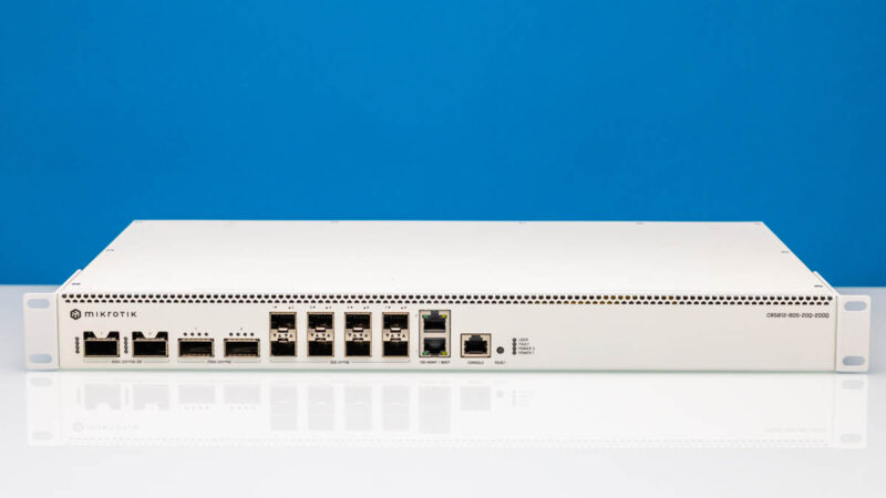 MikroTik CRS812 8DS 2DQ 2DDQ Rack Ears 4