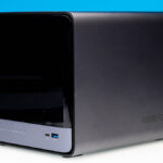 Minisforum N5 PRO P370 Front Angled With Screen 1