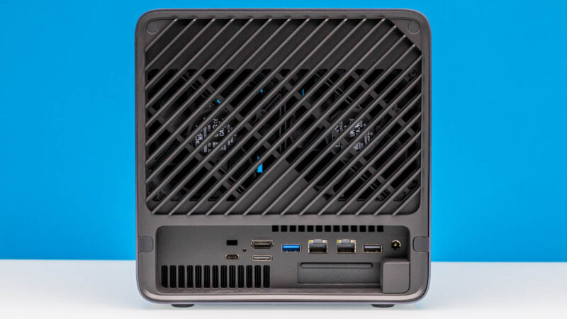 Minisforum N5 PRO P370 Rear 1