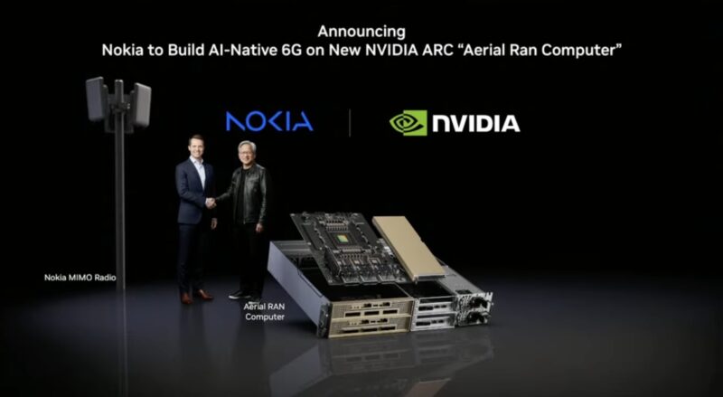 NVIDIA ARC Ariel RAN Computer For 6G With Nokia