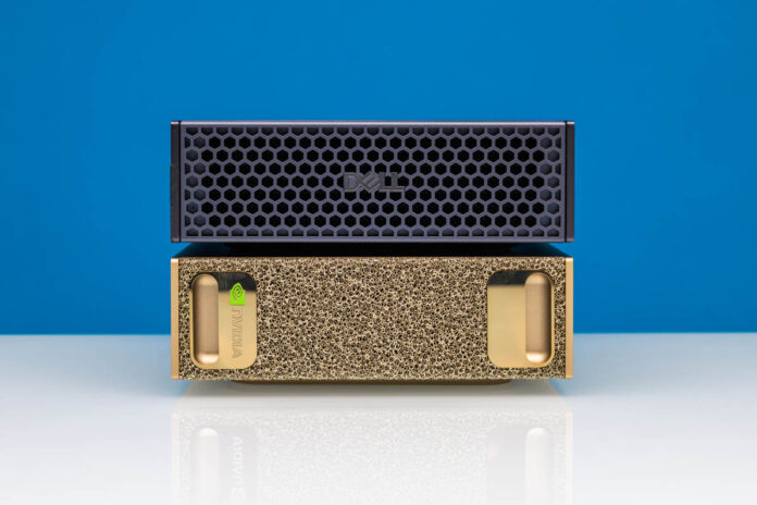 NVIDIA DGX SPARK Dell Comparison Front NVIDIA DGX SPARK Dell Comparison Front
