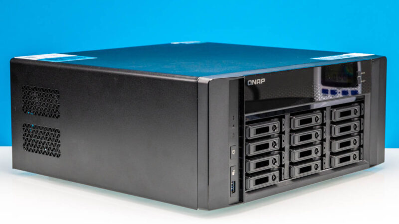 QNAP TS H1290FX Front Angled 2