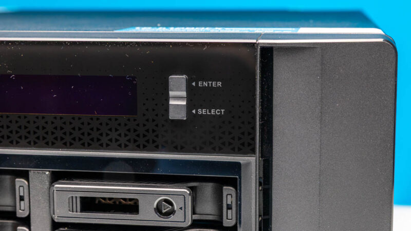 QNAP TS H1290FX Front Buttons 1