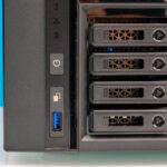 QNAP TS H1290FX Front Ports 1