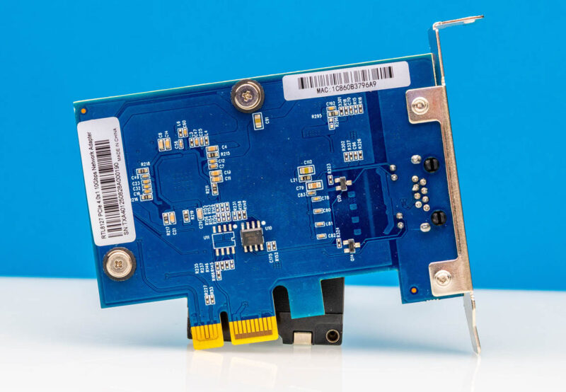 Realtek RTL8127 10Gbase T PCIe Gen4 X1 NIC Back