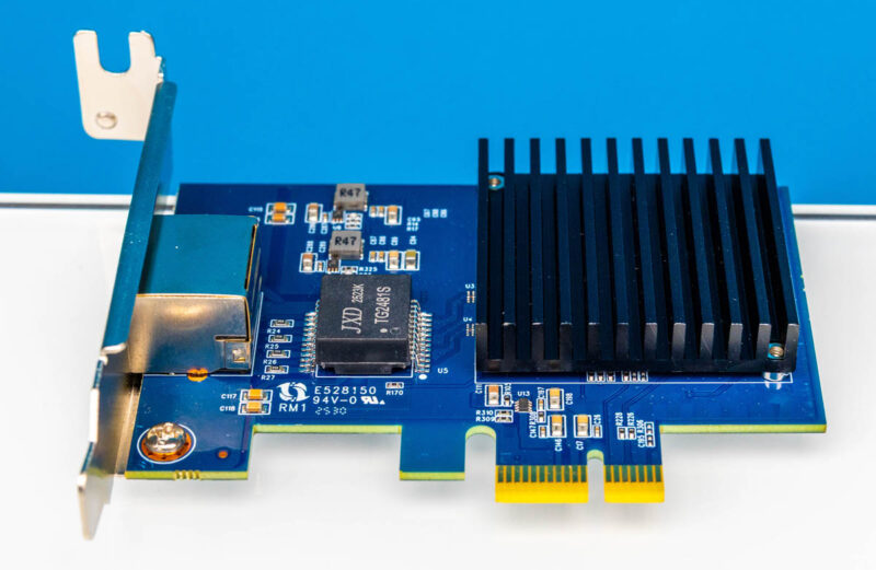 Realtek RTL8127 10Gbase T PCIe Gen4 X1 NIC Bottom