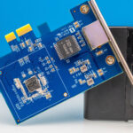 Realtek RTL8127 10Gbase T PCIe Gen4 X1 NIC Heatsink Off