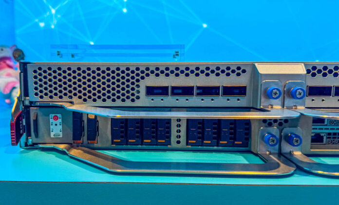 Supermicro 2OU NVIDIA HGX B300 Liquid Cooled At OCP 2025 3