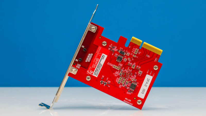 TP Link 10Gigabit PCIe Network Adapter Bottom 2