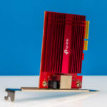 TP Link 10Gigabit PCIe Network Adapter Top Angled 2