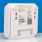 ASUS RT BE58 Go BE3600 Dual Band Wi Fi Router Bottom Angled 1