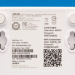 ASUS RT BE58 Go BE3600 Dual Band Wi Fi Router Physical Label 1