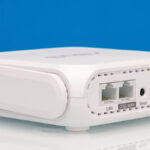 ASUS RT BE58 Go BE3600 Dual Band Wi Fi Router Rear Angled 1