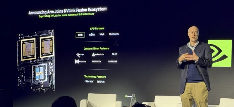 Arm Joins NVIDIA NVLink Fusion Ian Buck SC25 Large