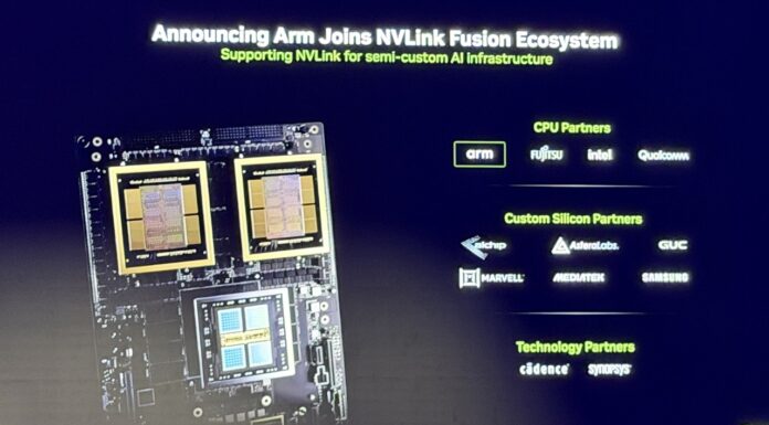 Arm Joins the NVIDIA NVLink Fusion Ecosystem Arm Joins NVIDIA NVLink Fusion SC25 Large